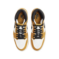 this is an image of Air Jordan 1 Retro High OG "Yellow Ochre"