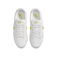 this is an image of Nike Dunk Low "White Bright Cactus" (Women's)
