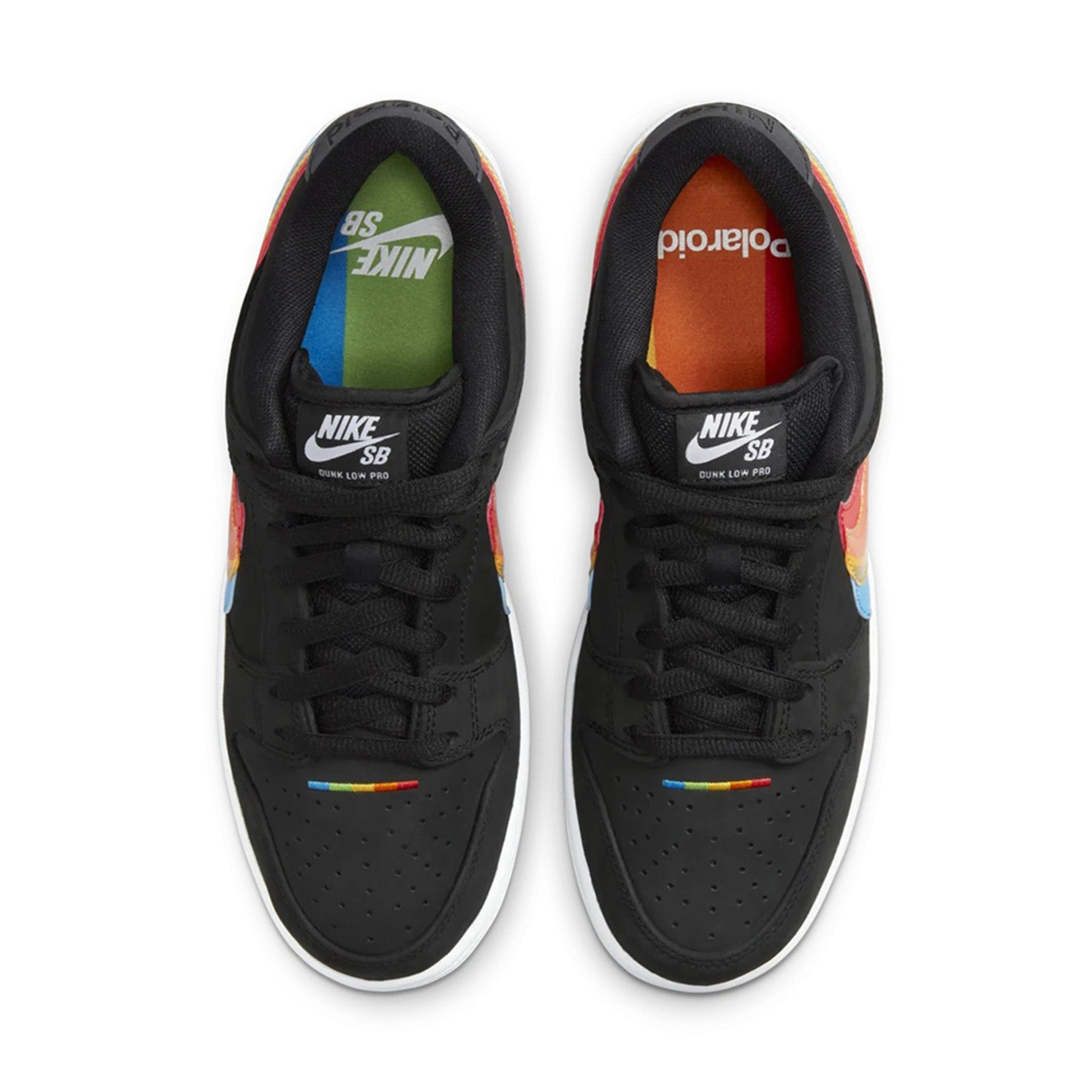this is an image of Nike SB Dunk Low Pro QS "Polaroid"