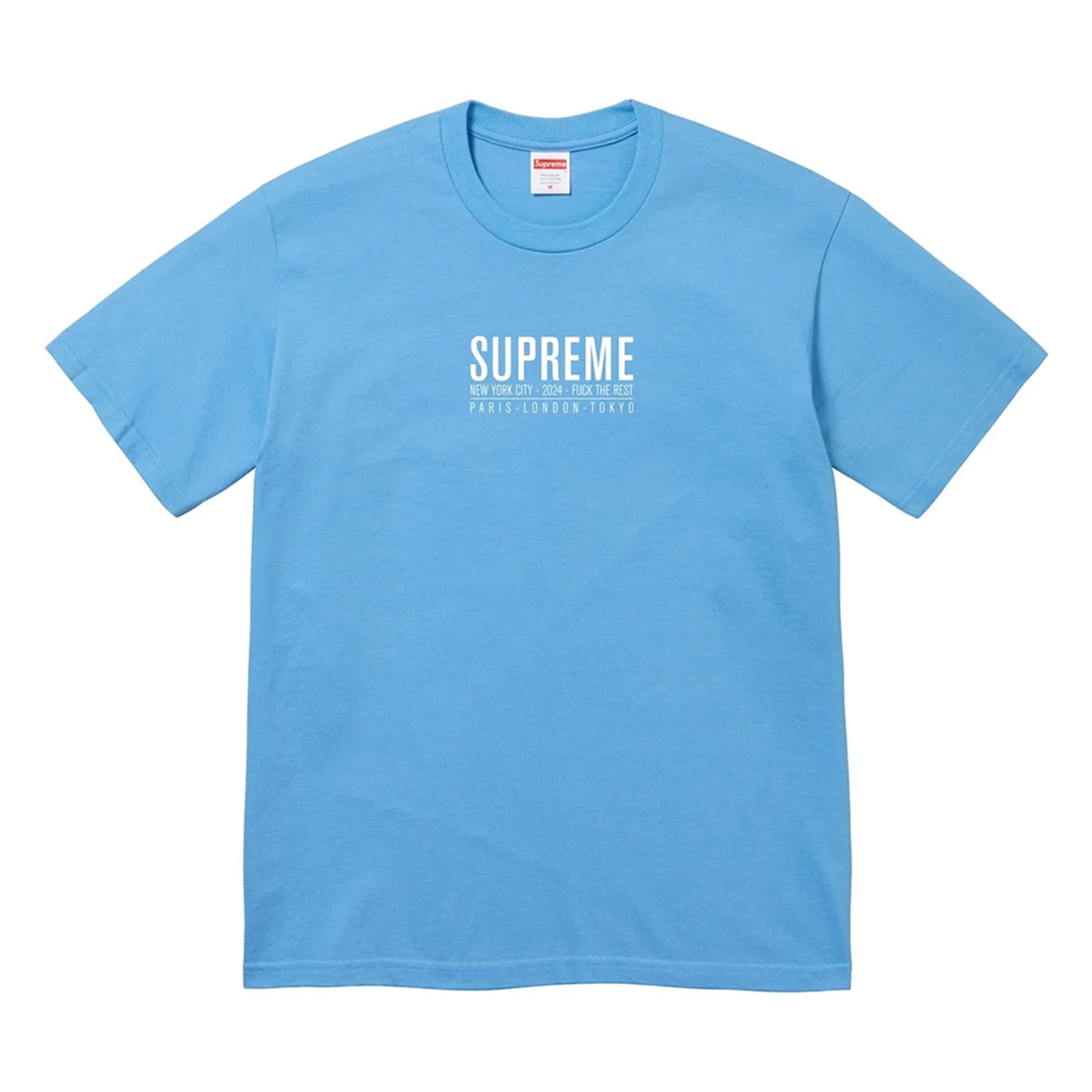 this is an image of Supreme Paris Tee