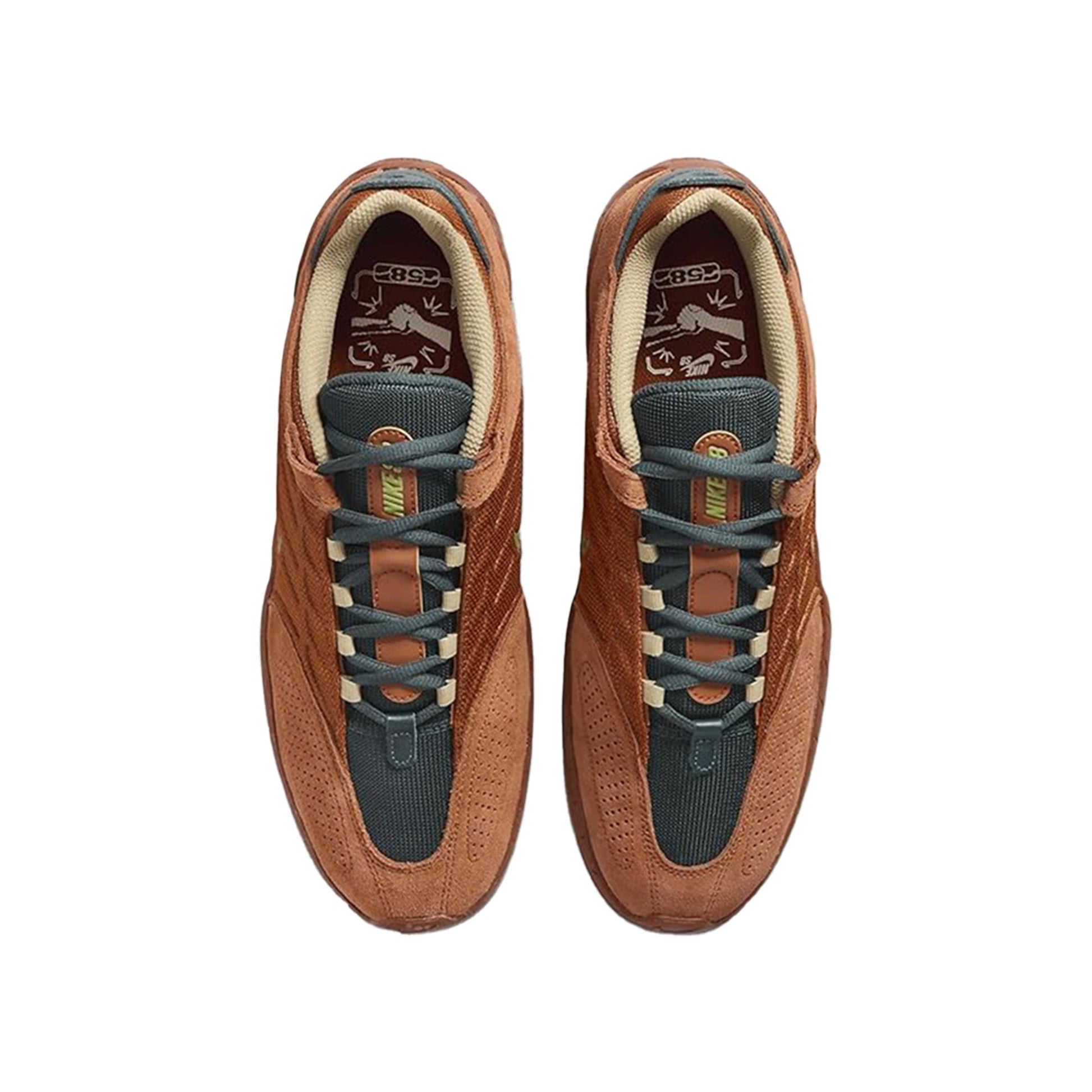 this is an image of Nike SB Vertebrea TE "Dark Russet"
