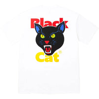 this is an image of Supreme Black Cat Tee