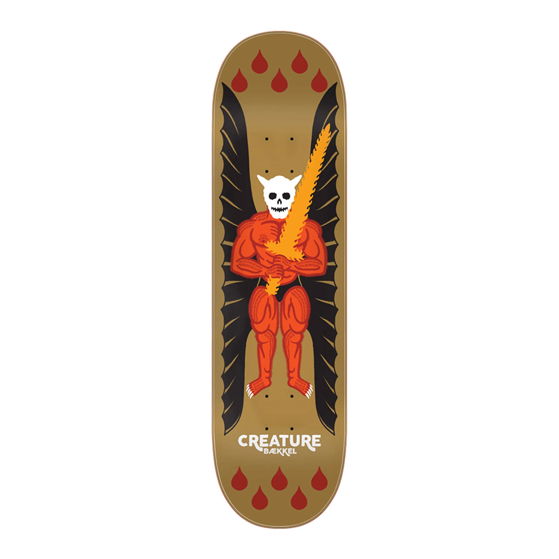 this is an image of Baekkel Demon Creature Pro Deck 8.6