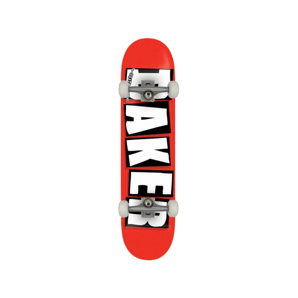 Baker Complete Skateboard Brand Logo Red/White 8.0