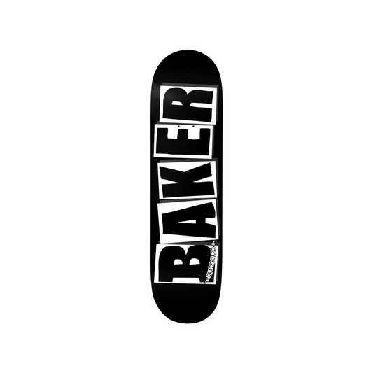 Baker Skateboard Deck Brand Logo Black 8.0
