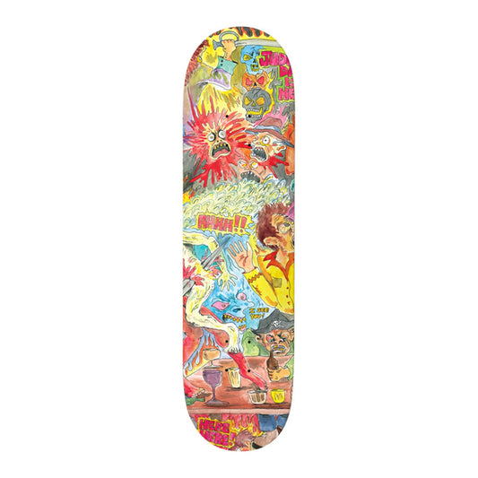 this is an image of Baker Skateboard Deck Zorilla Here to Stay