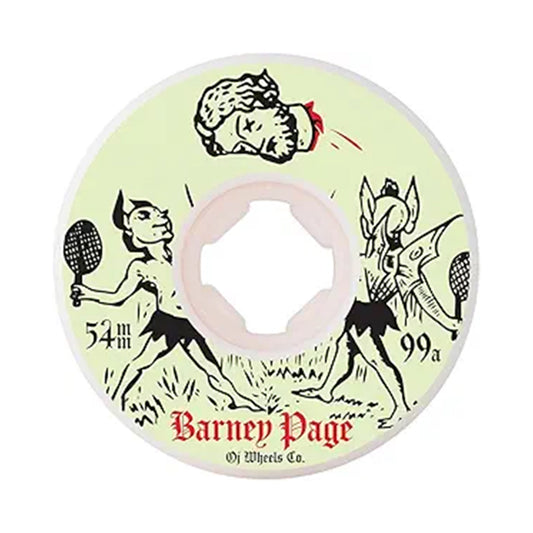 this is an image of Barney Page Original Hardline OJ Wheels 99a