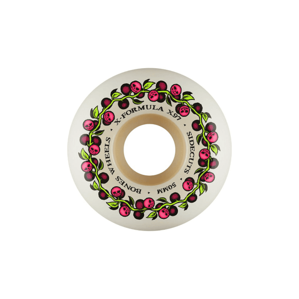 Bones Wheel X Formula V5 Sidecut Skull Berries 97a