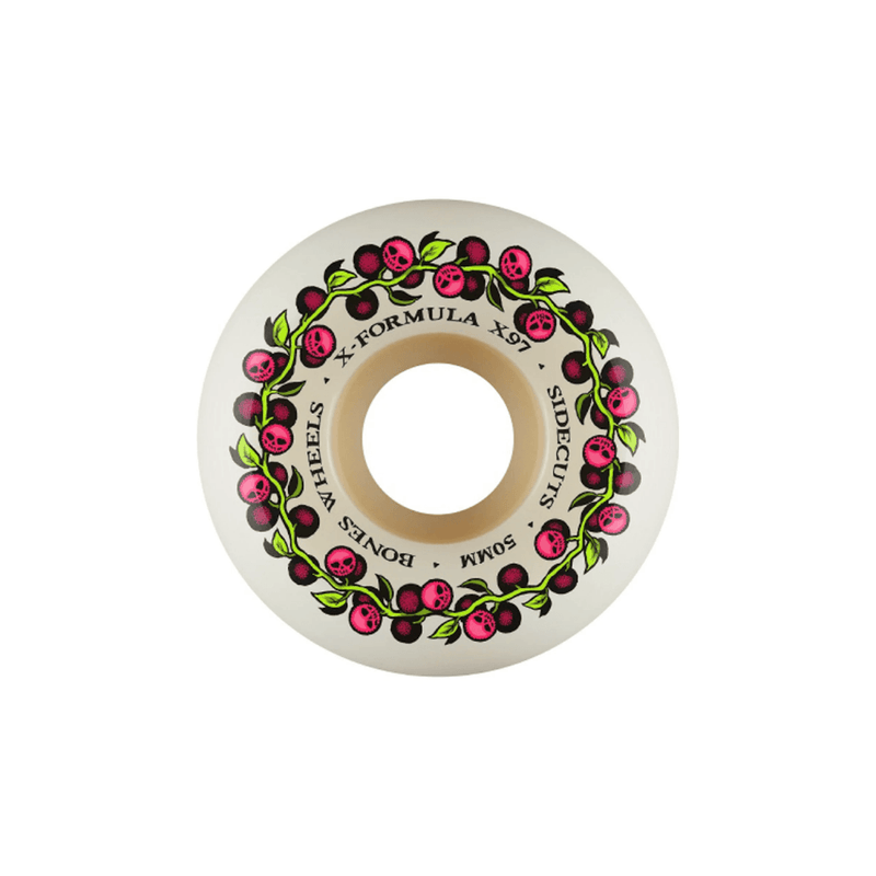 Bones Wheel X Formula V5 Sidecut Skull Berries 97a