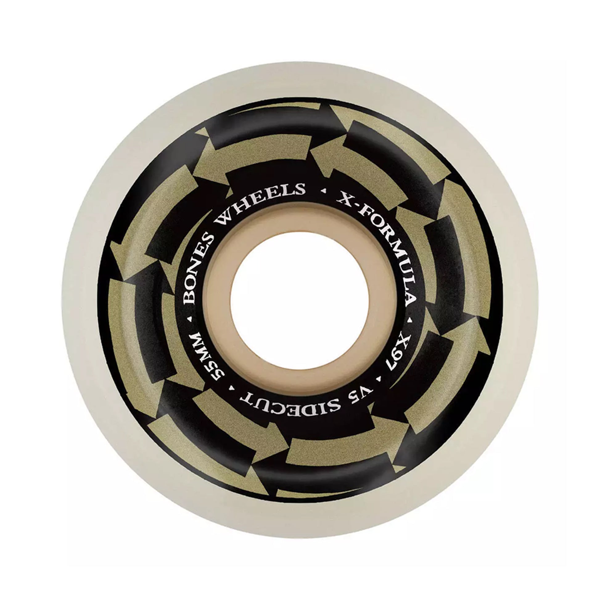 this is an image of Bones Wheels X Formula V5 Sidecut Hypno Therapy