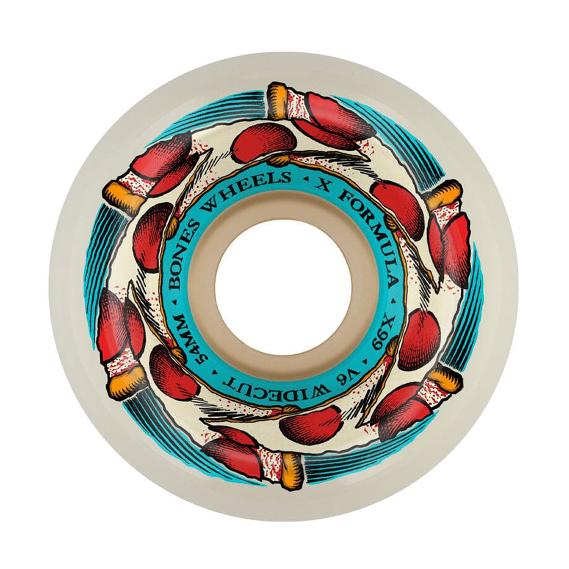 this is an image of Bones Wheels X Formula V6 Widecut