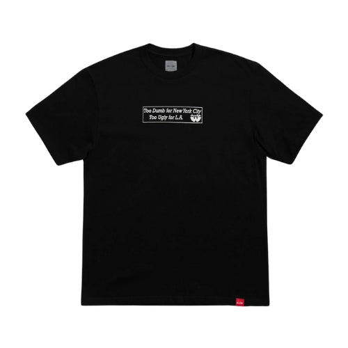 Chocolate SS Tee Waylon Too Dumb Black