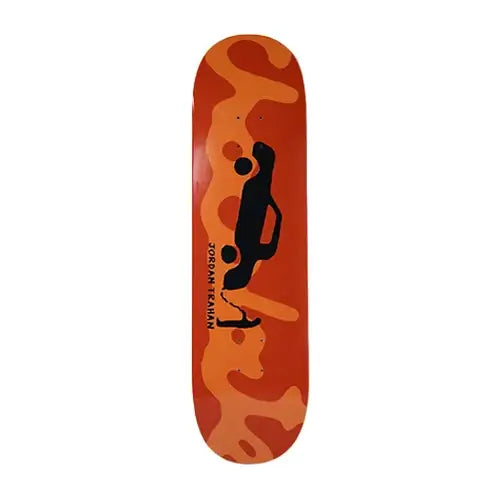 this is an image of Chocolate Skateboard Deck Trahan Drips Twin Tail 8.5