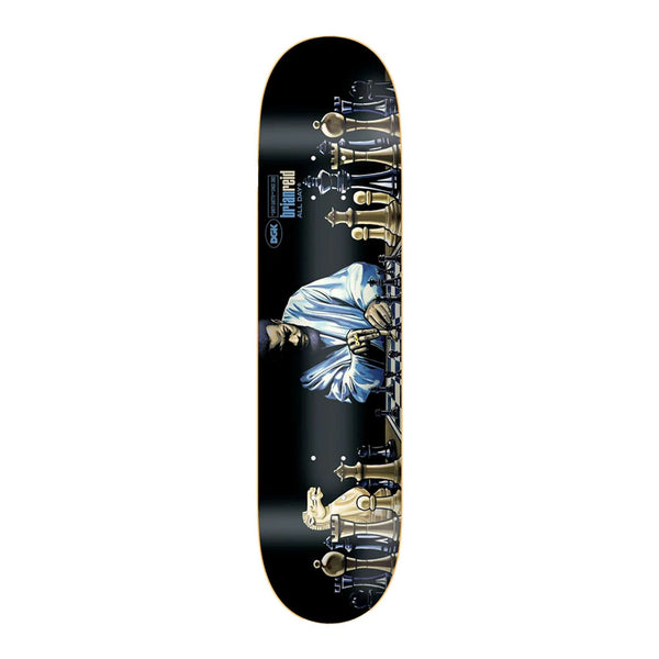 this is an image of DGK Skateboard Deck Reid Next Move 8.25