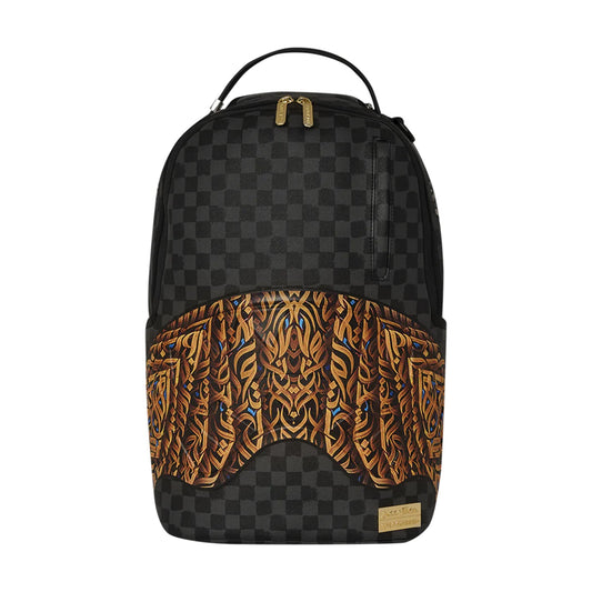this is an image of SprayGround Diaa Allam Sharks in Paris- Black