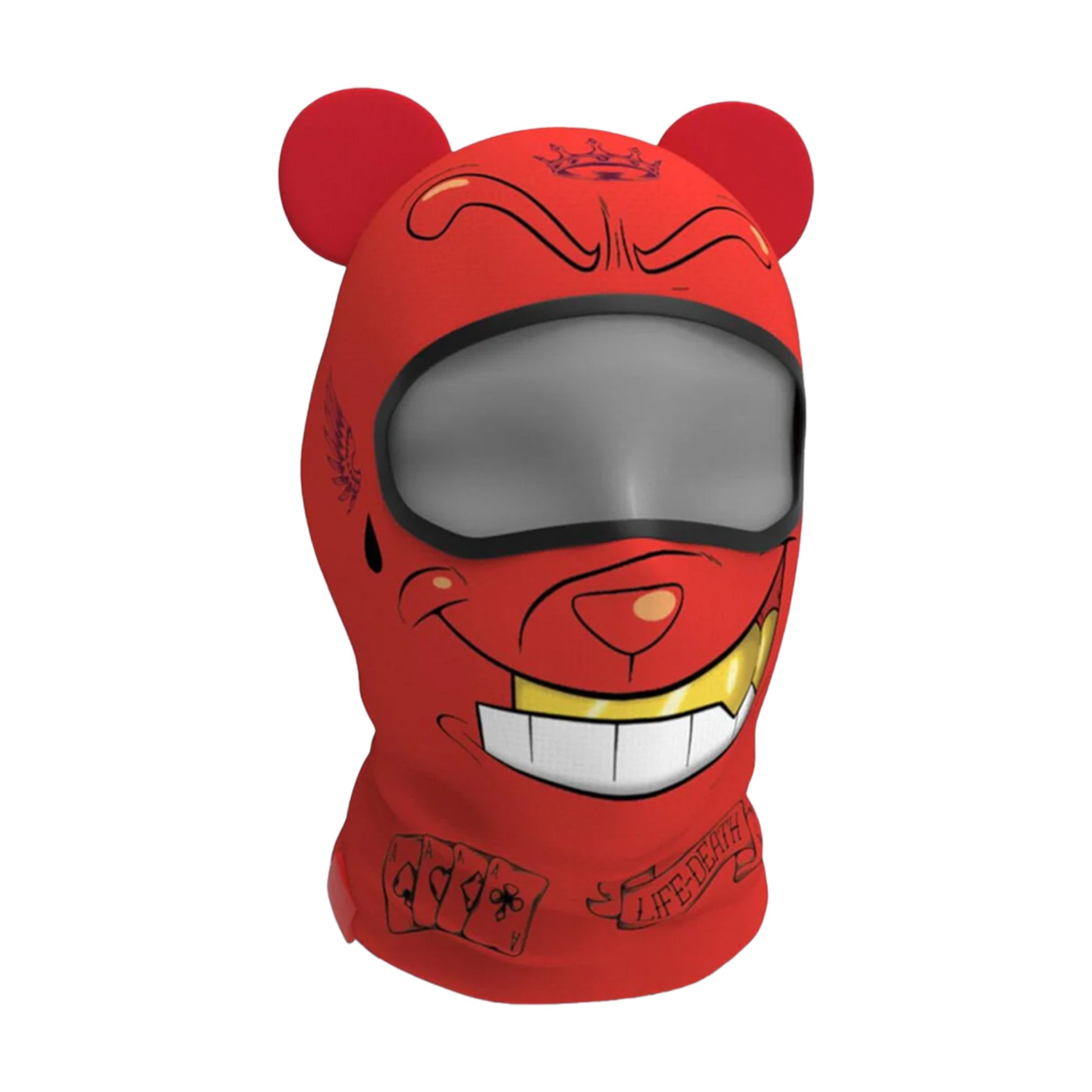 this is an image of SprayGround Diablo Bear Ski Mask