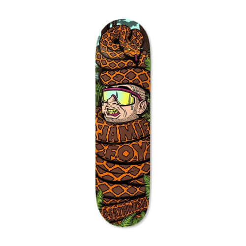 Deathwish Skateboard Deck Foy Caught Up 8.0