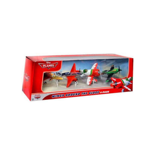 Disney Planes Wings Around the Globe Exclusive 1:55 Diecast Vehicle 4-Pack