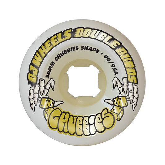 this is an image of Double Duro Chubbies OJ Wheels 99a/95a