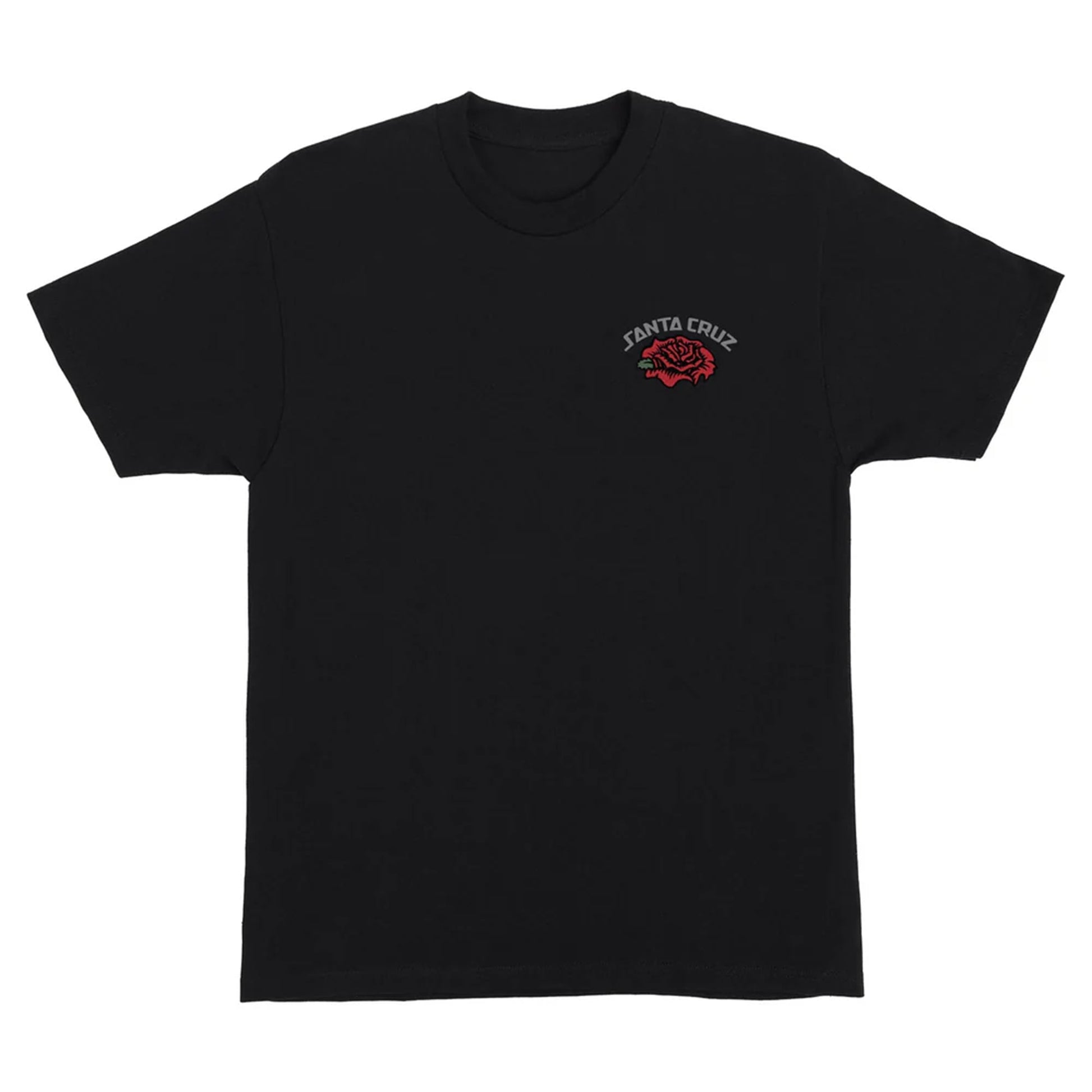 this is an image of Dressen Solo Rose SS Heavyweight Tee Santa Cruz