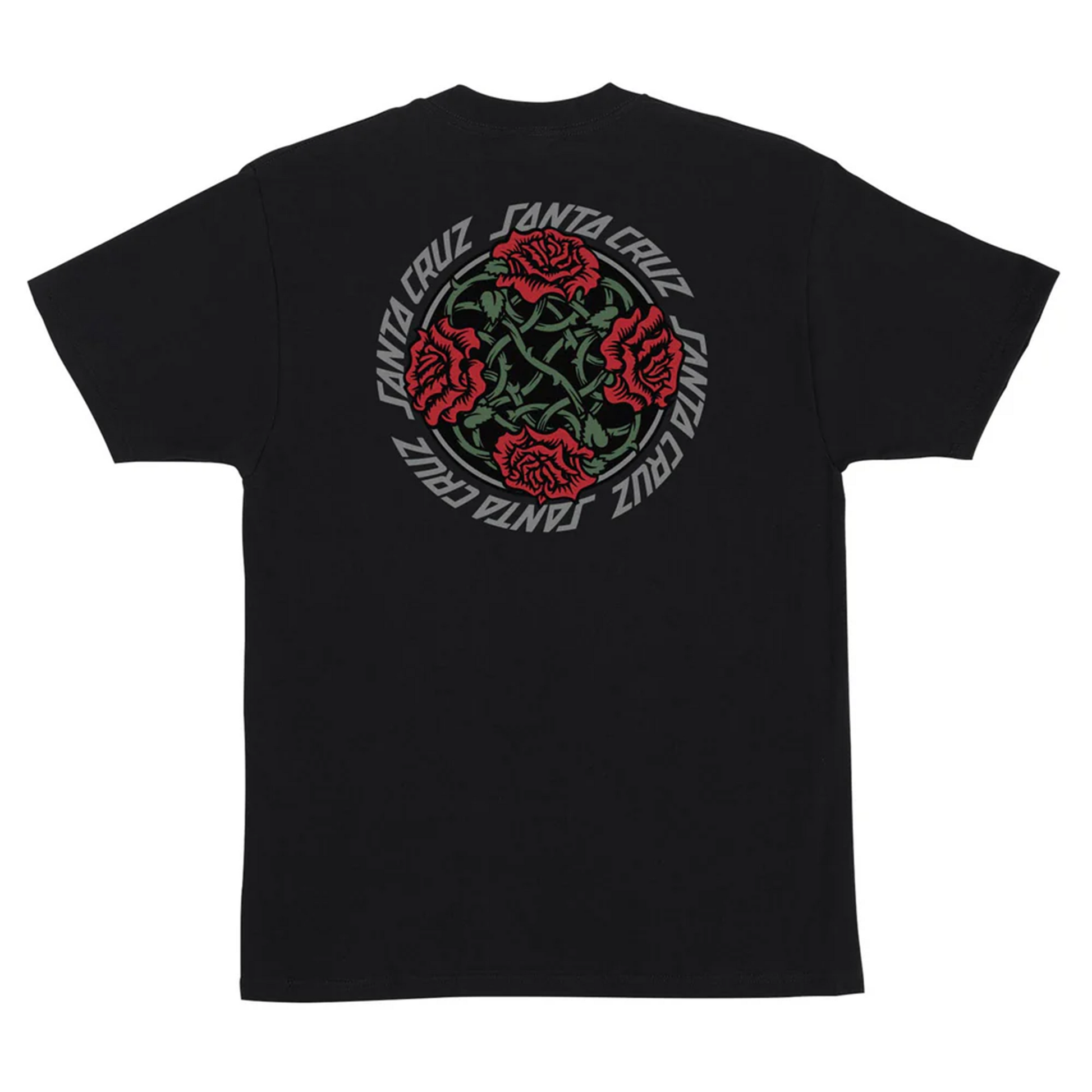 this is an image of Dressen Solo Rose SS Heavyweight Tee Santa Cruz