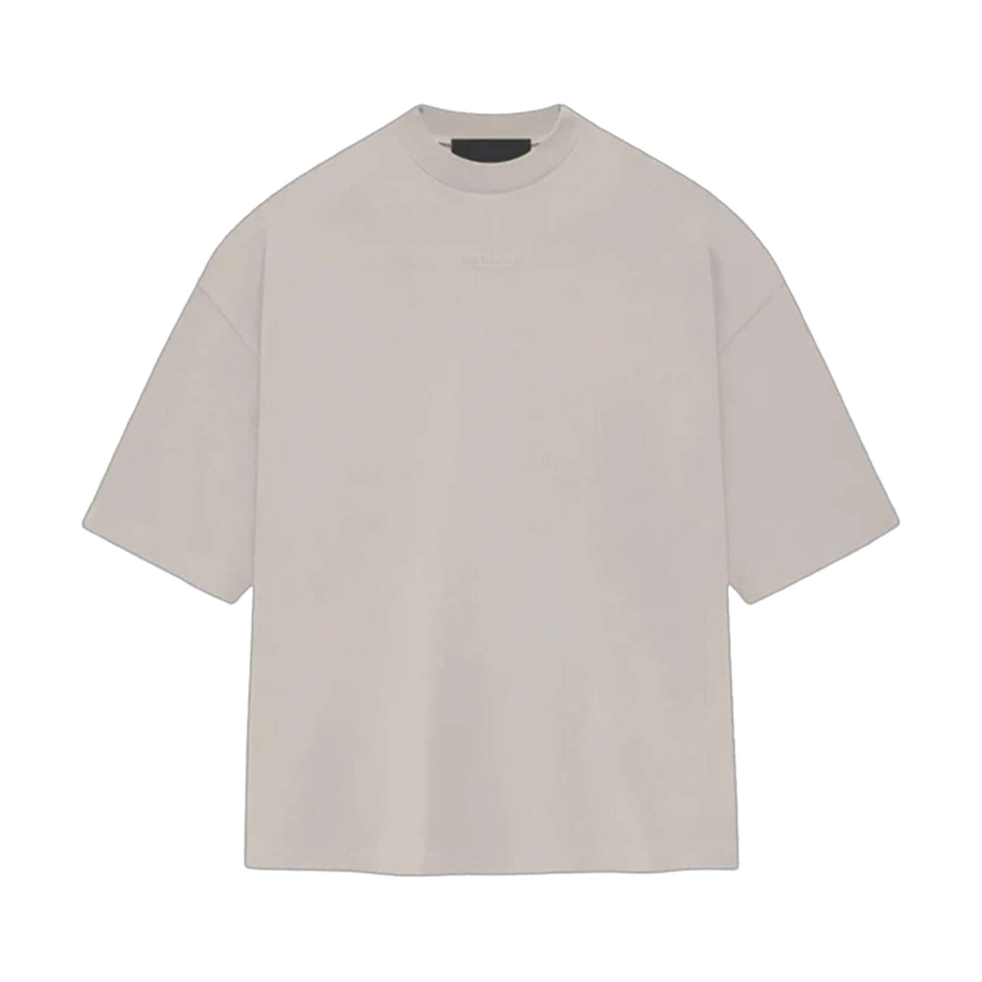 this is an image of Essentials Fear of God Tee “Silver Cloud”
