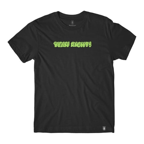 Girl Yeah Right SS Tee Black