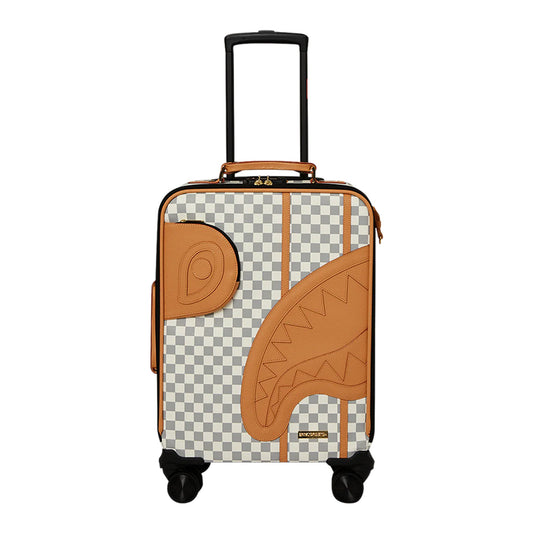this is an image of SprayGround Henny Latte Soft Luggage