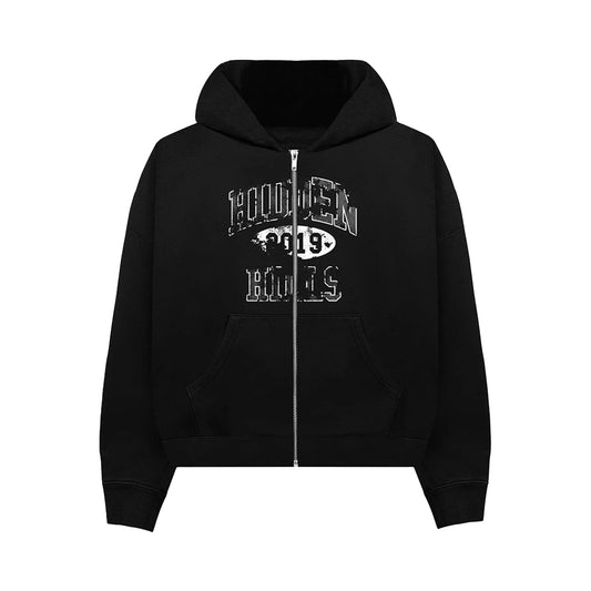this is an image of Hidden Hills Hoodie Black