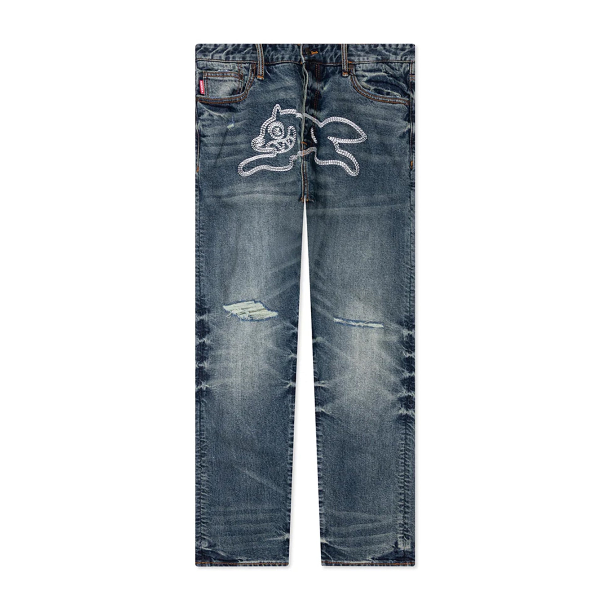this is an image of Ice Cream Jeans Blueberry Haze