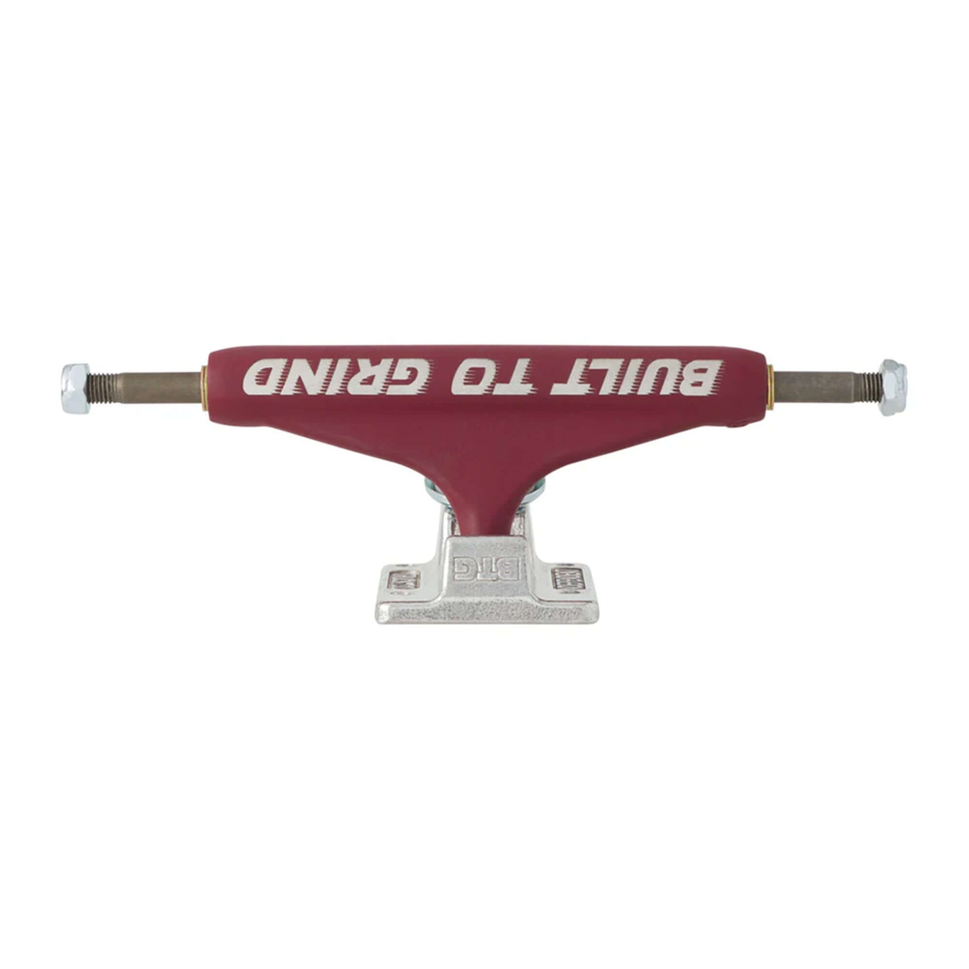this is an image of Independent Stage 11 BTG Speed Burgundy Silver Truck Pair