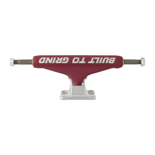 this is an image of Independent Stage 11 BTG Speed Burgundy Silver Truck Pair