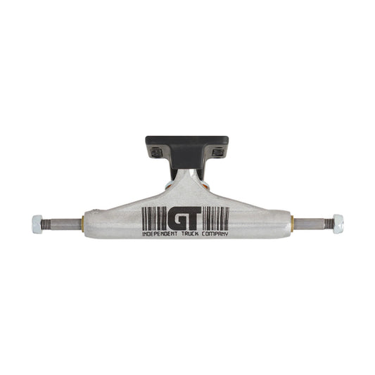 this is an image of Independent Stage 11 Hollow Grant Taylor Barcode Silver Black Truck Pair