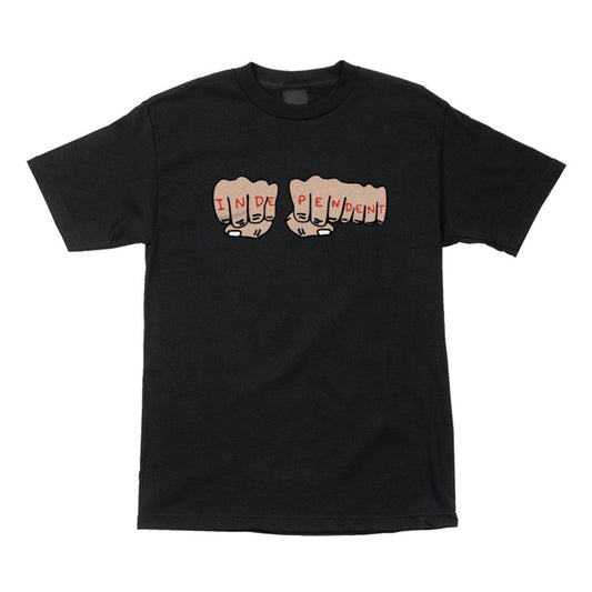 this is an image of Independent X Toy Machine Fists Logo SS Tee