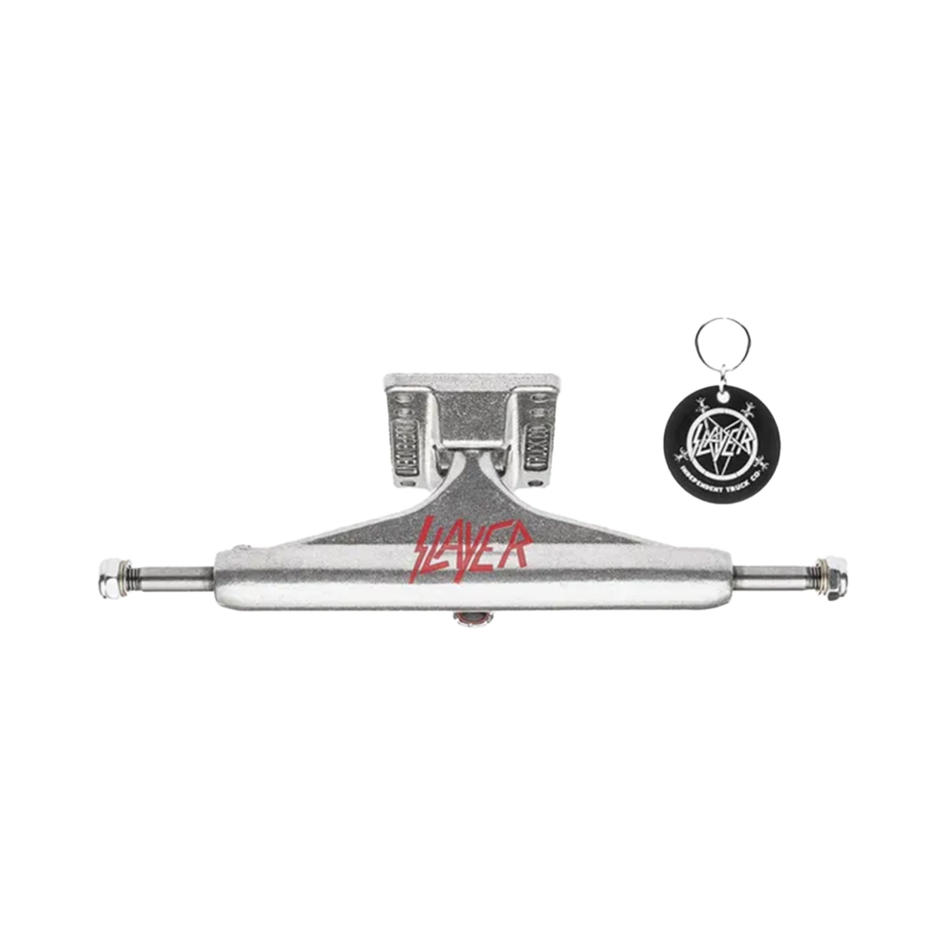 this is an image of Independent x Slayer Stage 11 Truck Pair