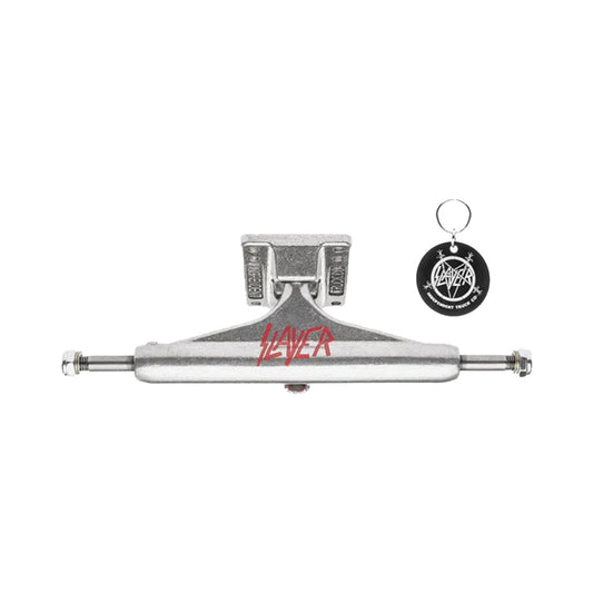 this is an image of Independent x Slayer Stage 11 Truck Pair