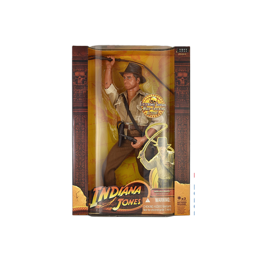 Indiana Jones With Whip 12in Action Figure Hasbro