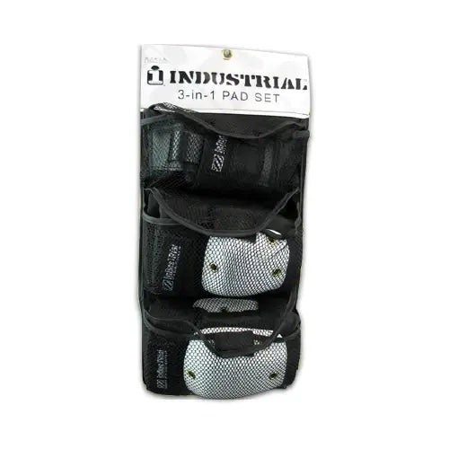 this is an image of Industrial White Cap Pad Set 3pk