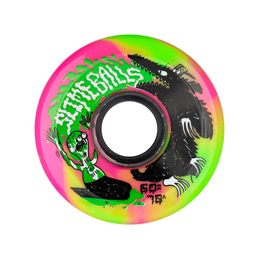 this is an image of Jay Howell OG Slime Slime Balls Wheels 78a
