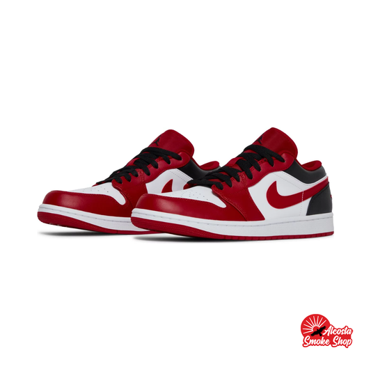 this is an image of Jordan 1 Low "Reverse Black Toe" (Women's)
