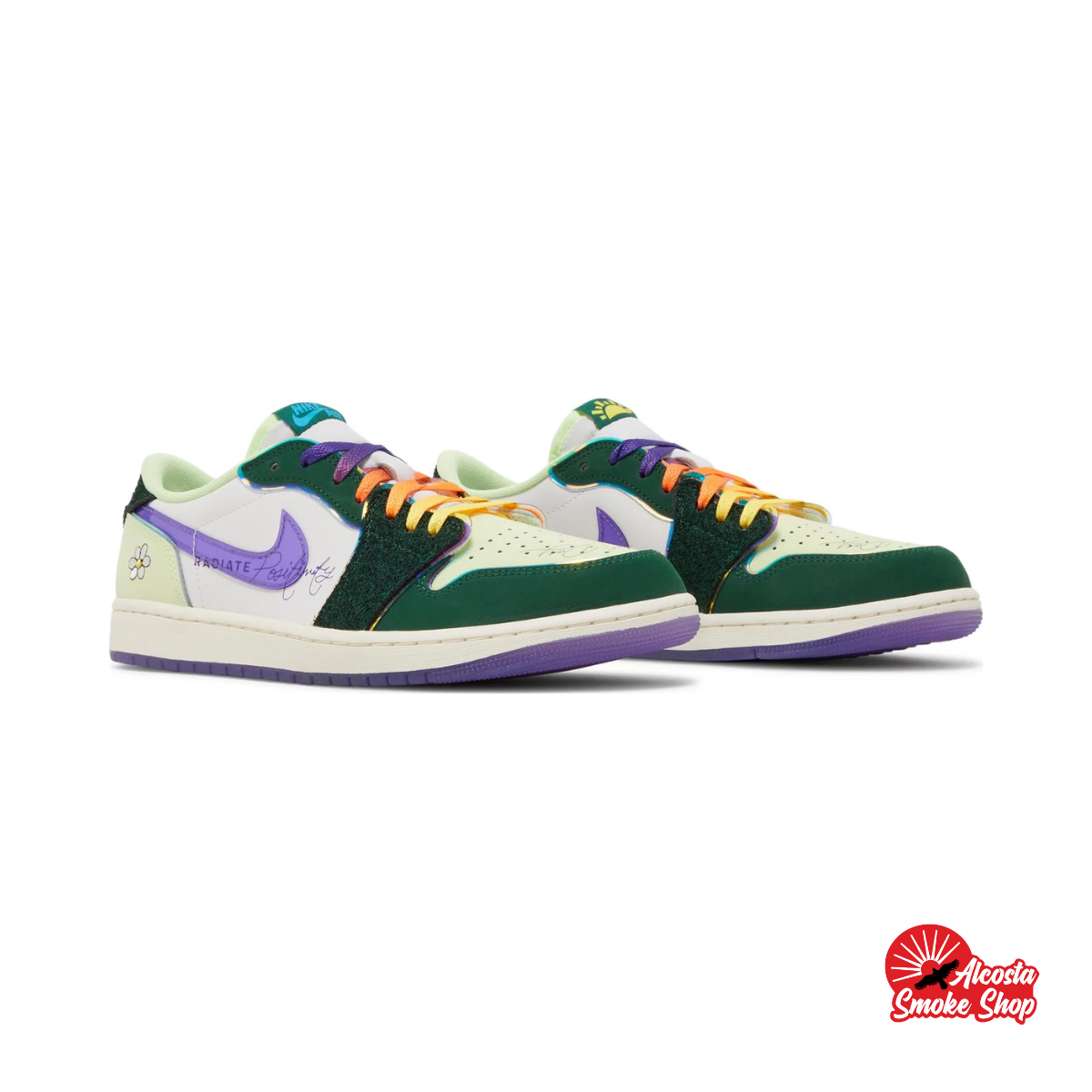 this is an image of Jordan 1 Retro Low OG "Doernbecher"