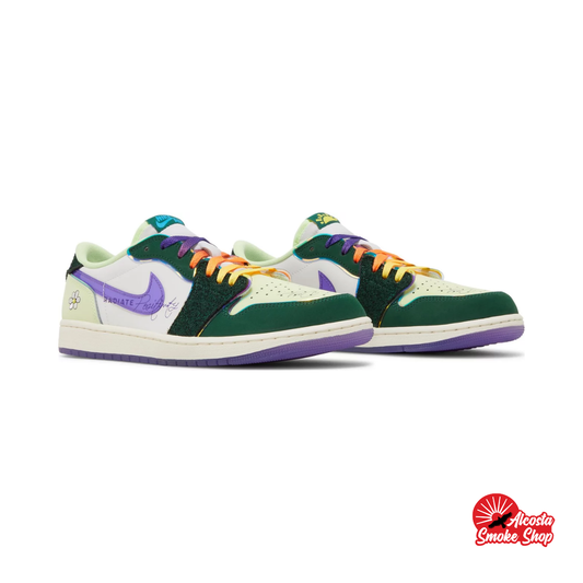 this is an image of Jordan 1 Retro Low OG "Doernbecher"