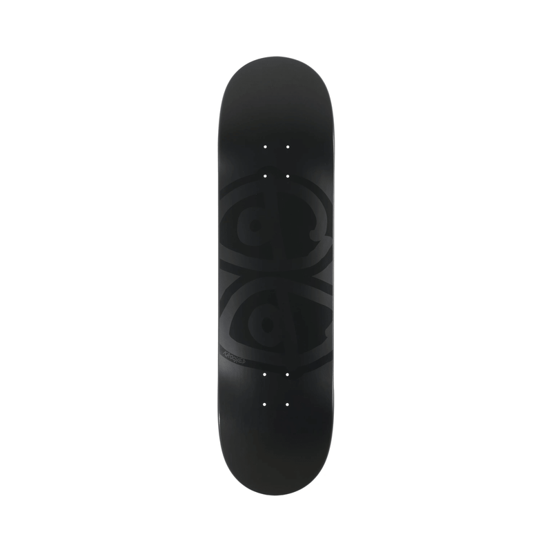Krooked Skateboard Deck Team Eyes Black 8.5