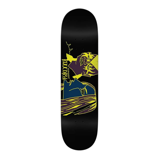 this is an image of Krooked Skateboard Deck Cernicky Metal Parking Lot