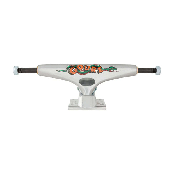 this is an image of Krux Trucks Standard K5 DLK Pro Aaron Goure Pair