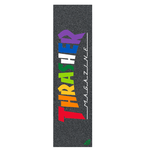 Mob Griptape 9" Thrasher Rainbow | Skateboard Grip Tape Collab