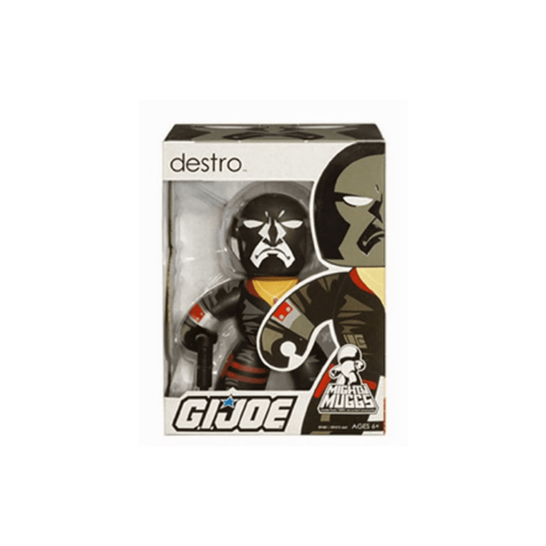 New In Box Mighty Muggs G.i. Joe Destro Figure Hasbro