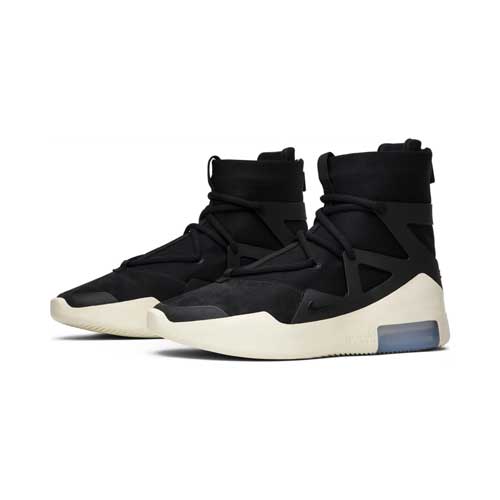 this is an image of Nike Air Fear Of God 1 "Black"
