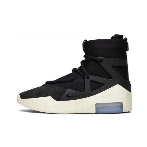 this is an image of Nike Air Fear Of God 1 "Black"