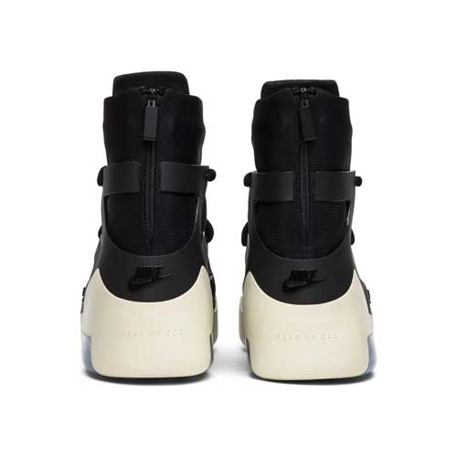 this is an image of Nike Air Fear Of God 1 "Black"